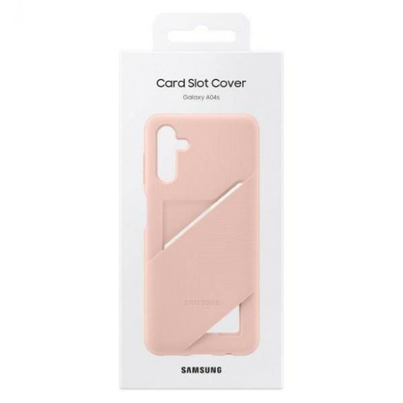 Etui Samsung EF-OA047TZEGWW A04s A047 miedziany/cupru Husa pentru slot pentru card