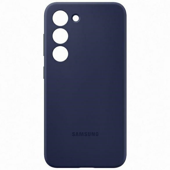 Etui Samsung EF-PS916TN S23+ S916 granatowy/navy Husa din silicon