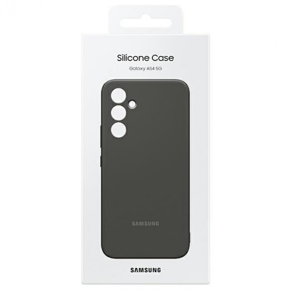 Etui Samsung EF-PA546TBEGWW A54 5G A546 husă din silicon czarny/negru