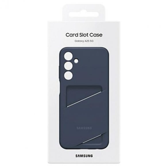 Etui Samsung EF-OA256TBEGWW A25 5G A256 czarno-niebieski/black-blue Capac slot pentru card