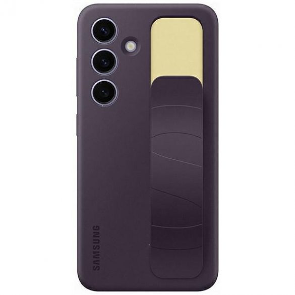 Etui Samsung EF-GS921CEEGWW S24 S921 ciemnofioletowy/dark violet Standing Grip Case