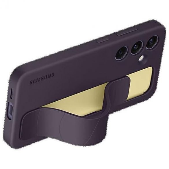 Etui Samsung EF-GS921CEEGWW S24 S921 ciemnofioletowy/dark violet Standing Grip Case