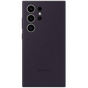 Husă Samsung EF-PS928TEEGWW S24 Ultra S928 ciemnoviolet /dark violet Silicon Husă