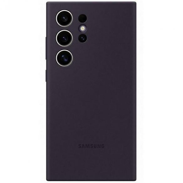 Husă Samsung EF-PS928TEEGWW S24 Ultra S928 ciemnoviolet /dark violet Silicon Husă