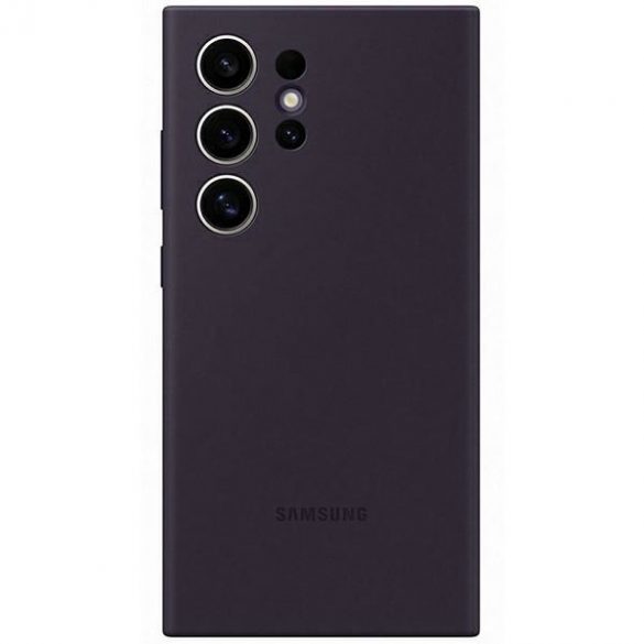 Husă Samsung EF-PS928TEEGWW S24 Ultra S928 ciemnoviolet /dark violet Silicon Husă