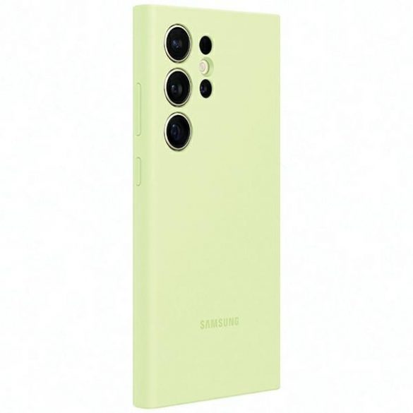 Etui Samsung EF-PS928TGEGWW S24 Ultra S928 jasnozielony/verde deschis Husa din silicon