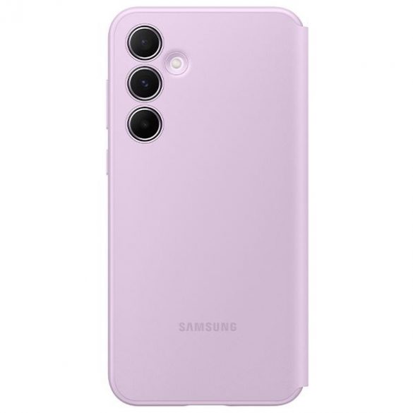 Etui Samsung EF-ZA556CVEGWW A55 5G A556 lawenda/lavender Husa portofel Smart View