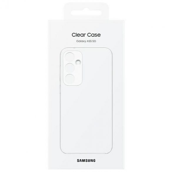 Etui Samsung EF-QA556CTEGWW A55 5G A556 przezroczysty/transparent Clear Cover