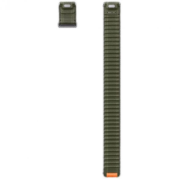 Pasek Fabric Band Samsung ET-SVL31LKEGEU pentru Watch7 / 6 / 5 / 4 22mm M/L zielony/verde