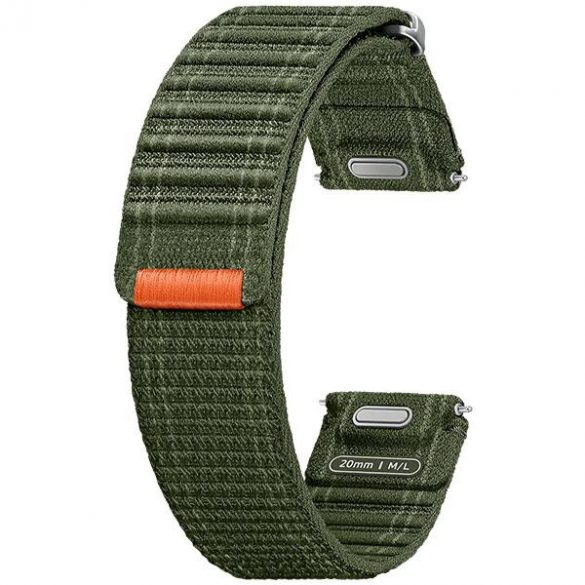 Pasek Fabric Band Samsung ET-SVL31LKEGEU pentru Watch7 / 6 / 5 / 4 22mm M/L zielony/verde