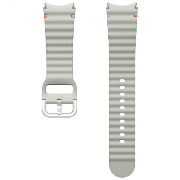 Pasek Sport Band Samsung ET-SNL31LSEGEU do Watch7 / 6 / 5 / 4 20mm M/L srebrny/argintiu