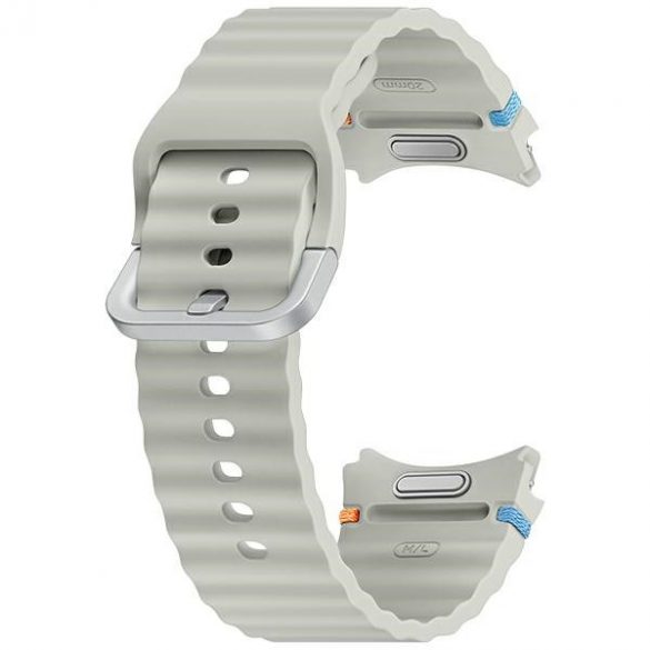 Pasek Sport Band Samsung ET-SNL31LSEGEU do Watch7 / 6 / 5 / 4 20mm M/L srebrny/argintiu