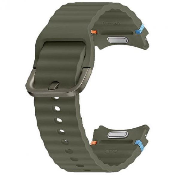 Pasek Sport Band Samsung ET-SNL30SKEGEU do Watch7 / 6 / 5 / 4 20mm S/M zielony/verde