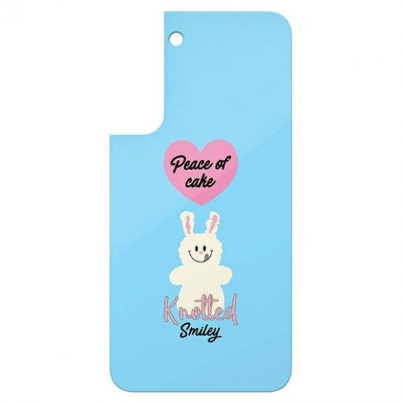 Panou Samsung GP-TOU021AMDLW do etui Frame Cover pentru Galaxy S22+ niebieski/carcasa albastră