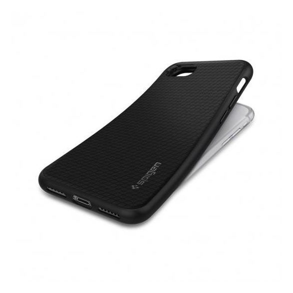 Husa Spigen Liquid Air iPhone 7/8/SE 2020 / SE 2022 czarny/negru 042CS20511