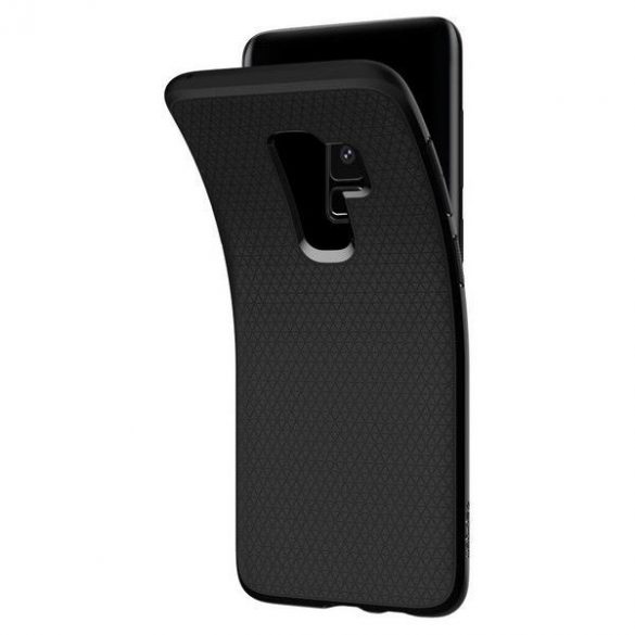 Spigen Liquid Air Samsung G965 S9 Plus negru / negru 593CS22920