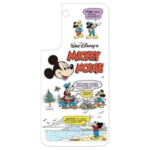 Panel Samsung GP-TOS901HIARW do Husă Frame Husă do Galaxy S22 Disney Mickey alb/alb  husă