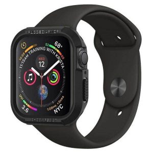 Carcasă Spigen Rugged Armor Apple Watch 4/5/6/7/ SE 44/45mm czarny/negru 062CS24469