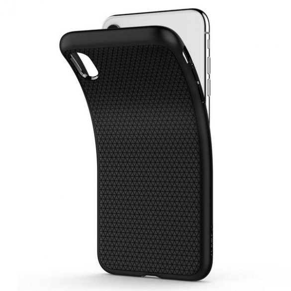 Spigen Liquid Air iPhone Xr czarny/negru 064CS24872