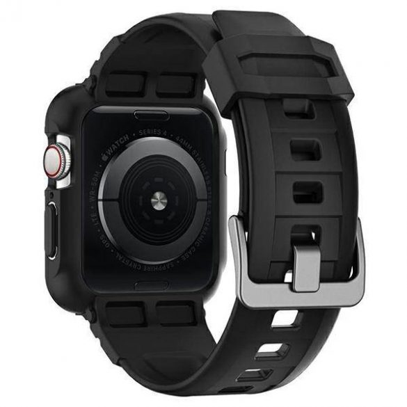 Carcasă Spigen Rugged Armor Pro Apple Watch 4/5/6/7/SE 44/45mm czarny/negru 062CS25324