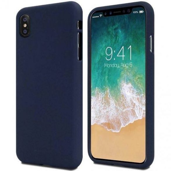 Husă Mercury Soft Motorola Moto G7/G7 Plus niebieski/albastru miezul nopții