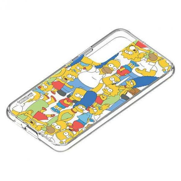 Panou Samsung GP-TOU021HOOYW do etui Frame Cover pentru Galaxy S22+ Husa Simpsons Mix biały/alb