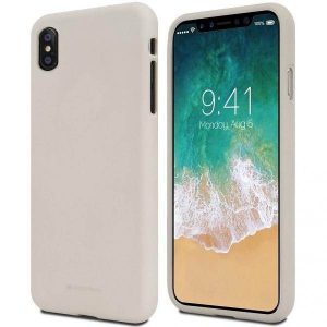 Husă Mercury Soft pentru iPhone 11 Pro Max beżowy/bej piatră