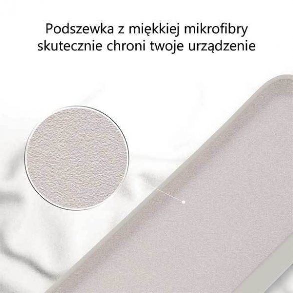 Husă din silicon Mercury Samsung S20+ G985 beżowy/stone