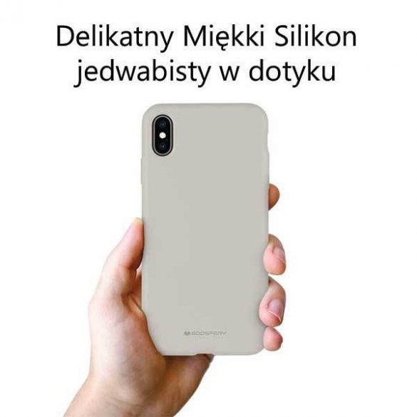 Husa din silicon Mercury Samsung S20 Ultra G988 beżowy/stone