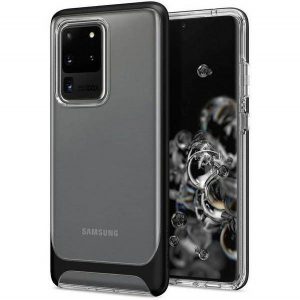 Carcasa Spigen Neo Hybrid NC Samsung 988 S20 Ultra czarny/negru ACS00720