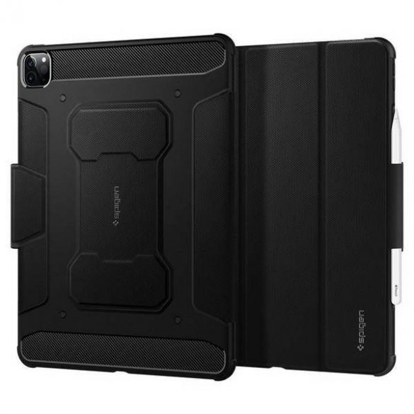 Husă Spigen Rugged Armor PRO iPad Pro 11 2020/2021 neagră/neagră ACS01024