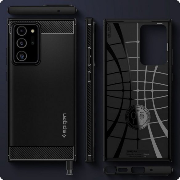 Spigen Rugged Armor Samsung Note 20 Ultra N985 negru / negru mat ACS01391