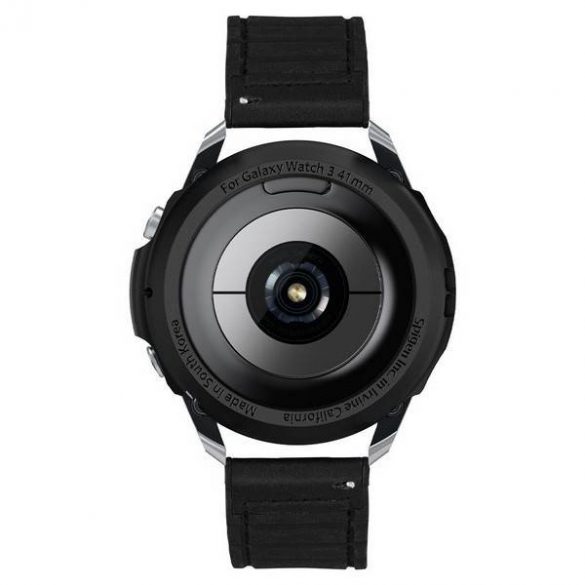 Husă Spigen Liquid Air Samsung Galaxy Watch 3 41 mm negru/negru mat ACS01561