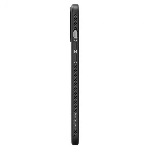 Husă Spigen Liquid Air pentru iPhone 12/12 Pro 6,1" negru mat ACS01701