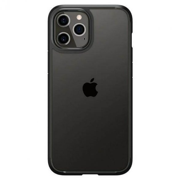 Husă Spigen Ultra Hybrid pentru iPhone 12/12 Pro 6,1" negru mat ACS01703