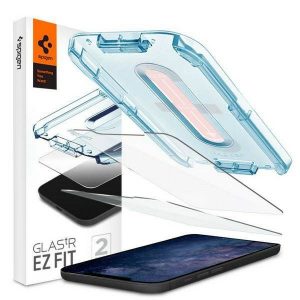 Spigen Glas.TR iPhone 12/12 Pro 6,1" pachet de 2 "EZ FIT" AGL01801szkło hartowane protector de ecran