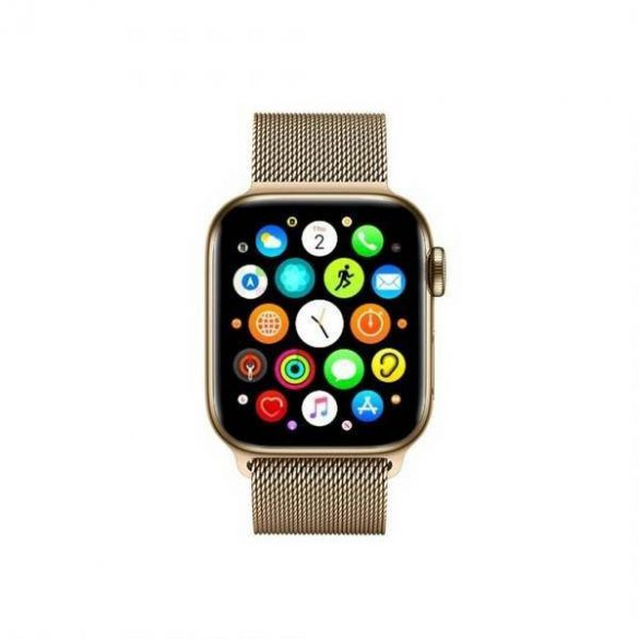 Mercury pasek Mesh Apple Watch 42 mm złoty/aur