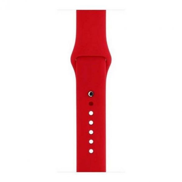 Mercury pasek Silicon Apple Watch 42/44/ 45 mm czerwony/rosu