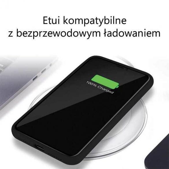 Husă din silicon Mercury Samsung Note 20 N980 neagră/czarny