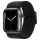 Spigen Fit Lite Apple Watch 4/5/6/7/SE 42/44/45 mm carcasa neagra AMP02286