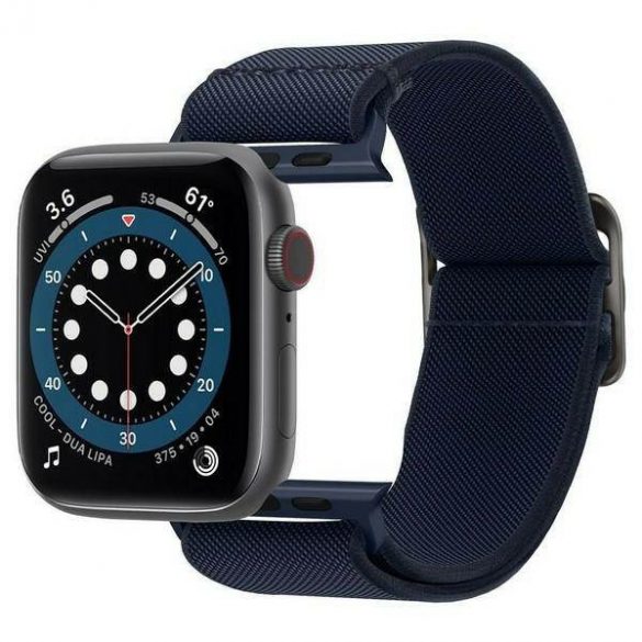 Spigen Fit Lite Apple Watch 4/5/6/7/SE 42/44/45 mm ciemno nebieski/albastru  albastruAMP02287 husă