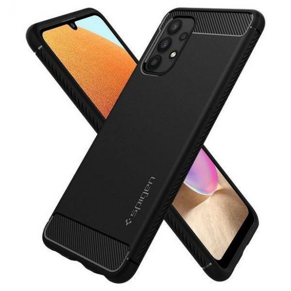 Spigen Rugged Armor Samsung A526 A52 5G /A52 4G/A52s negru / negru mat ACS02315 husă