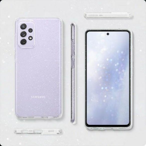 Husa Spigen Liquid Crystal Glitter Samsung A725 A 72 Clear ACS02326