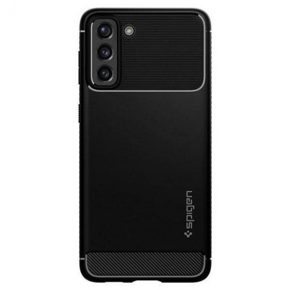 Husă Spigen Rugged Armor pentru Samsung G991 S21 czarny/negru mat ACS02421