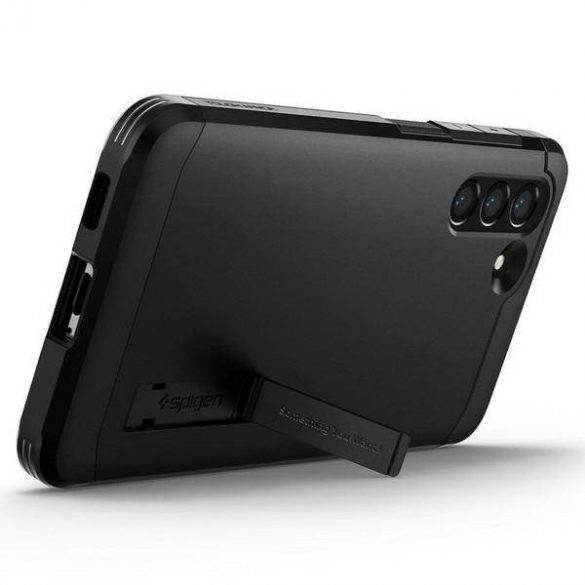 Husă Spigen Tough Armor Samsung G990 S21 FE czarny/negru ACS03059