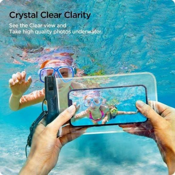 Spigen Waterproof Case A601 Carcasă universală 2szt Crystal Clear