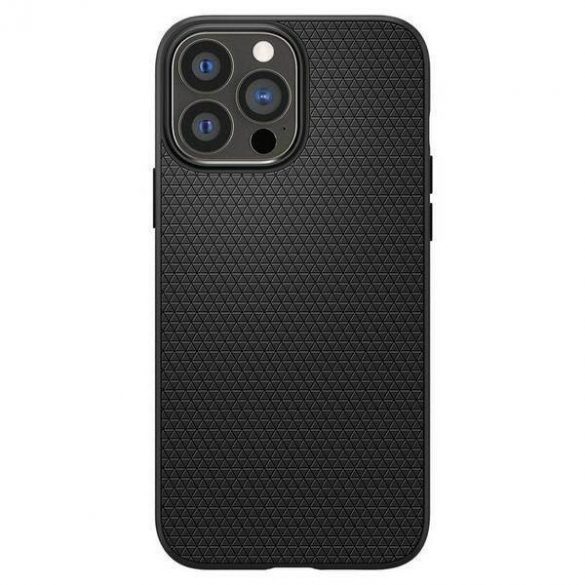 Husă Spigen Liquid Air iPhone 13 Pro Max 6,7 inchi, neagră/negru ACS03201