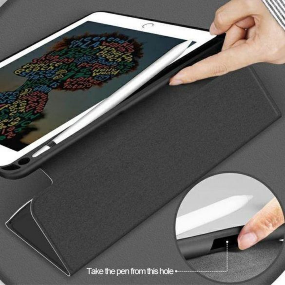 Husă Mercury Flip pentru iPad 8 (2020) carcasă neagră/czarny