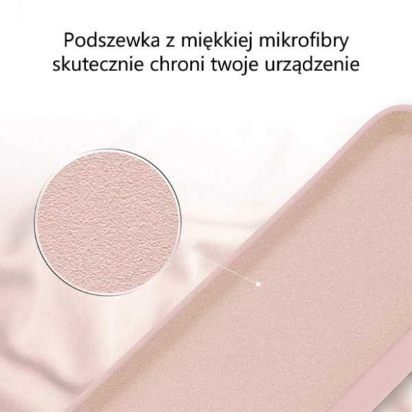 Silicon Mercury Samsung A72 5G A726 różowo-pisakowy/nisip roz