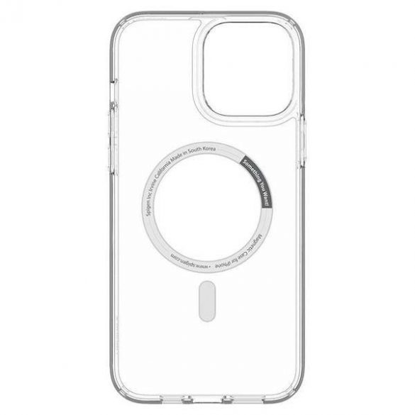 Husă Spigen Ultra Hybrid Mag pentru iPhone 13 Pro Magsafe biał/alb ACS03267